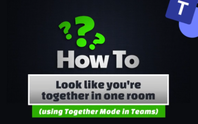 Look like you are in one room