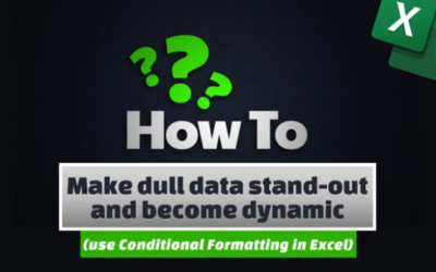 Make dull data stand out and become dynamic