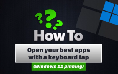 Open your best apps with a keyboard tap