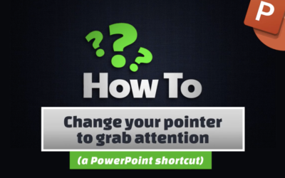 Change your pointer to grab attention