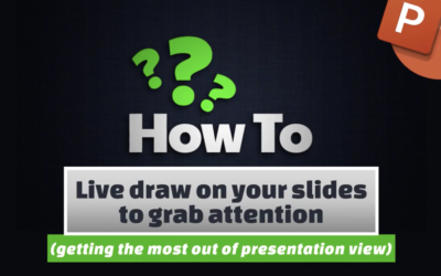Live draw on your slides to grab attention