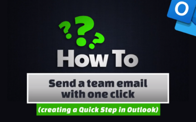 Send a team email with one click