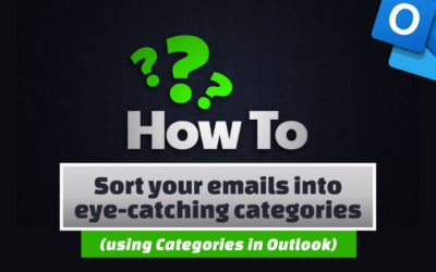 Sort your emails into eye-catching categories