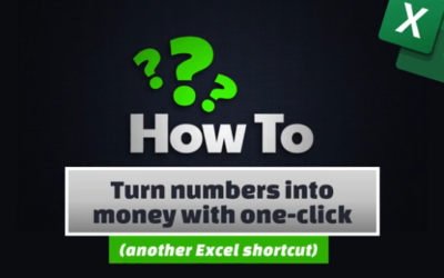 Turn numbers into money with one click