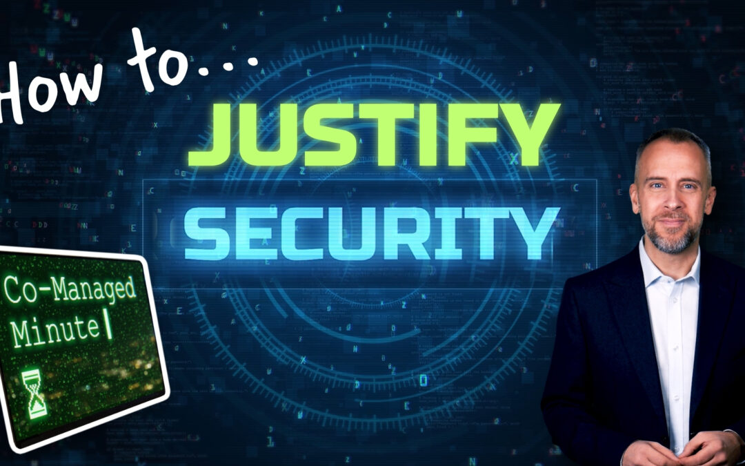 Justifying security investment when nothing has happened